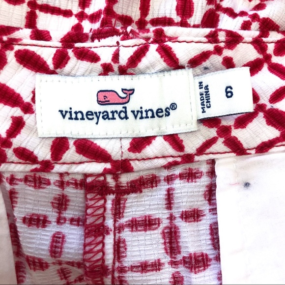 VINEYARD VINES Tie Dye Print Flat Front Shorts - Picture 7 of 8